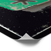 kleurrijke telefoonknoppen poster (Hoek)