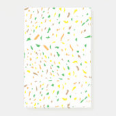 Kleurrijke terrazzo-artikelen post-it® notes (Voorkant)