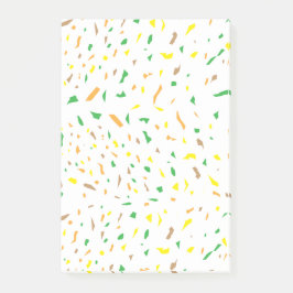 Kleurrijke terrazzo-artikelen post-it® notes
