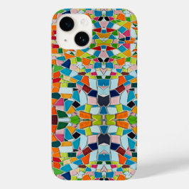 Kleurrijke Terrazzo Mozaïek iPhone case