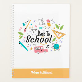 Kleurrijke Terug naar School Custom Student Teache Planner