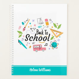 Kleurrijke Terug naar School Custom Student Teache Planner