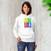 Kleurrijke testbuizen hoodie