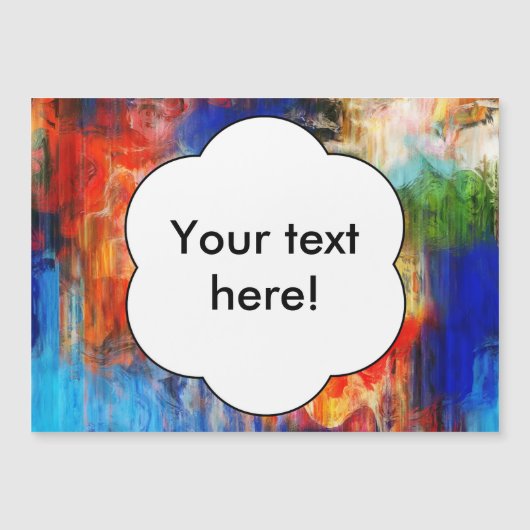 Kleurrijke textuur (Voorkant)