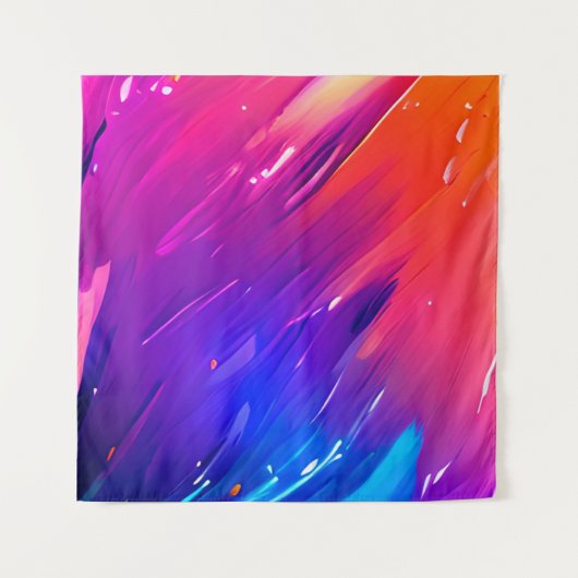 Kleurrijke textuur achtergrond wandkleed (Voorkant (horizontaal))