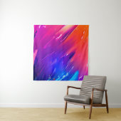 Kleurrijke textuur achtergrond wandkleed (In Situ (horizontaal))