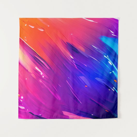 Kleurrijke textuur achtergrond wandkleed (Voorkant)