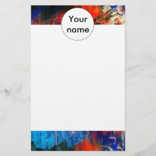 Kleurrijke textuur briefpapier