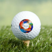 Kleurrijke textuur golfballen (Insitu Shirt)