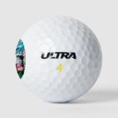 Kleurrijke textuur golfballen (Logo)
