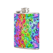 Kleurrijke textuur heupfles (Links)