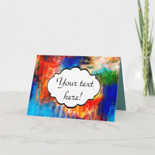 Kleurrijke textuur kaart