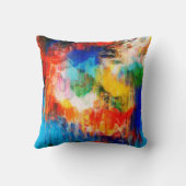 Kleurrijke textuur kussen (Achterkant)