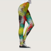 Kleurrijke textuur leggings (Rechts)