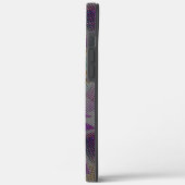 Kleurrijke textuur met kleine romige geometrische  Case-Mate iPhone case (Achterkant / Links)