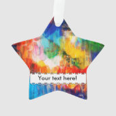 Kleurrijke textuur ornament (achterkant)