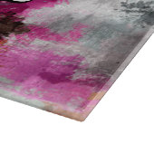 Kleurrijke textuur snijplank (Hoek)