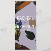 kleurrijke thaise cultuurreus op chaophraya rivier menu (Voorkant)