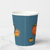 Kleurrijke Thanksgiving GEEF BEDANKT feestartikel  Papieren Bekers (Rechts)