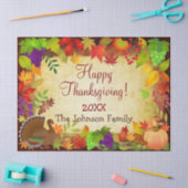 Kleurrijke Thanksgiving Harvest Tissuepapier (Craft)