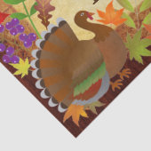 Kleurrijke Thanksgiving Harvest Tissuepapier (Detail)