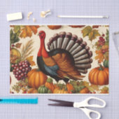 Kleurrijke Thanksgiving Oogst en Turkije Tissuepapier (Craft)