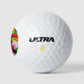 Kleurrijke Tibetaanse gebeddenvlaggen - Tibet Golfballen (Logo)