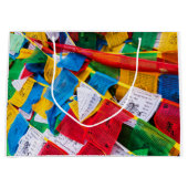 Kleurrijke Tibetaanse gebeddenvlaggen - Tibet Groot Cadeauzakje (Voorkant)