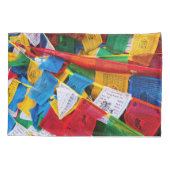 Kleurrijke Tibetaanse gebeddenvlaggen - Tibet Kussensloop (Achterkant)
