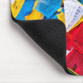 Kleurrijke Tibetaanse gebeddenvlaggen - Tibet Muismat (Hoek)