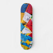 Kleurrijke Tibetaanse gebeddenvlaggen - Tibet Persoonlijk Skateboard (Voorkant)