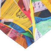 Kleurrijke Tibetaanse gebeddenvlaggen - Tibet Tafelkleed (Gekanteld)