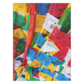 Kleurrijke Tibetaanse gebeddenvlaggen - Tibet Tafelkleed (Voorkant)