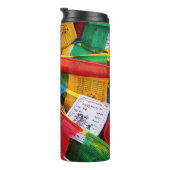 Kleurrijke Tibetaanse gebeddenvlaggen - Tibet Thermosbeker (Geroteerd rechts)