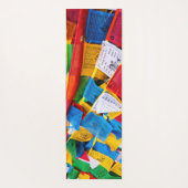 Kleurrijke Tibetaanse gebeddenvlaggen - Tibet Yogamat (Achterkant)
