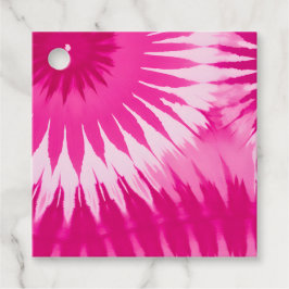 Kleurrijke Tie Dye Art Gift Labels