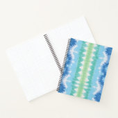 Kleurrijke Tie Dye Art Spiral Notitieboek (Binnen)