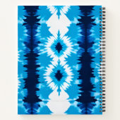 Kleurrijke Tie Dye Art Spiral Notitieboek (Achterkant)