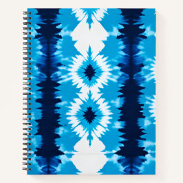 Kleurrijke Tie Dye Art Spiral Notitieboek