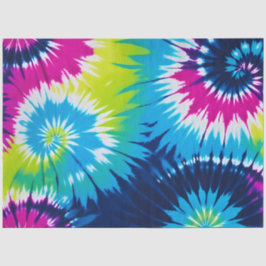 Kleurrijke Tie Dye Art Tissue Papier