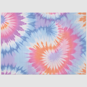 Kleurrijke Tie Dye Art Tissue Papier