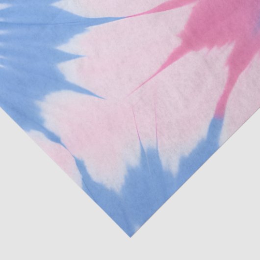 Kleurrijke Tie Dye Art Tissue Papier (Detail)