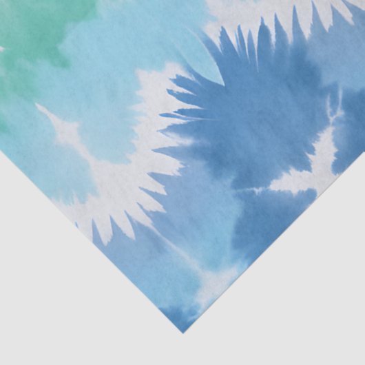 Kleurrijke Tie Dye Art Tissue Papier (Detail)