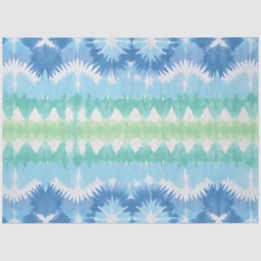 Kleurrijke Tie Dye Art Tissue Papier (Voorkant)