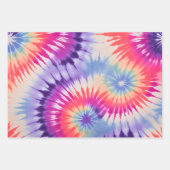 Kleurrijke Tie Dye Art Wrapping Paper Sheets (Voorkant 2)