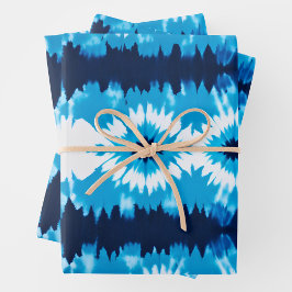 Kleurrijke Tie Dye Art Wrapping Paper Sheets