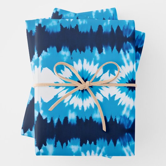 Kleurrijke Tie Dye Art Wrapping Paper Sheets