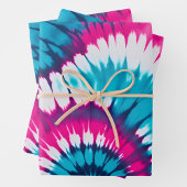 Kleurrijke Tie Dye Art Wrapping Paper Sheets