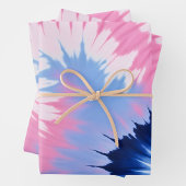 Kleurrijke Tie Dye Art Wrapping Paper Sheets