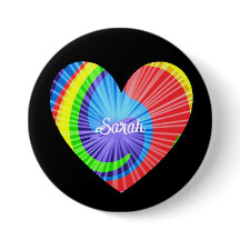 Kleurrijke Tie Dye Heart